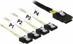 Delock SATA- / SAS-Kabel - SAS 6Gbit/s - Mini SAS (SFF-8087)