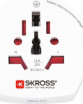 Skross World to Poland - adapter single Skross world-Poland plugs with earthing and without