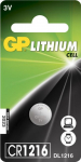 GP Batteries GP Lithium Cell Battery CR1216/DL1216, 3V (1-pack)