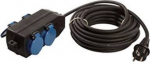 Bachmann power strip - Wechselstrom 230 V - 3500 Watt - Eingabe, Eingang power CEE 7/7 - output terminals: 4 (4 x CEE 7/3)