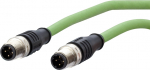 METZ CONNECT M12 - Netzwerkkabel - M12 (4-pole) (M)