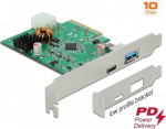 Delock USB-Adapter - PCIe 2.0 x4 Low-Profile