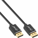 Kabel InLine DisplayPort - DisplayPort 1 m czarny (17201S)