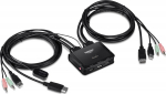 TRENDnet KVM Switch 2-Port Kit 4K DisplayPort