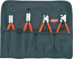 KNIPEX Set of Circlip Pliers 4 parts