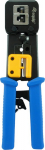 Equip Crimp Tool RJ45/RJ11/Cat5e/Cat6a blue