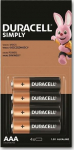 Duracell Battery AAA / R03 4 szt