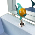 Trousselier Jewellery Music Box Rainbow Fish, Night Glow