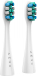 AENO Replacement toothbrush heads, White, Dupont bristles, 2pcs in set (for ADB0007/ADB0008)