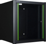 Lanview 19" 12U Rack Wall Mount 600 x, 450 x 645mm - Black