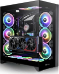 Thermaltake Obudowa CTE E600 MX Tempered Glass, glass side - Czarna
