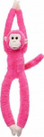 Beppe Mascot Monkey hanging fuchsia