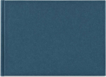 Hama Wrinkled Bookbound 24x17 36 white pages blue 7612