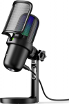 Nedis Arvuti lauamikrofon RGB, Cardioid, USB-C