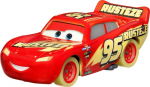 Mattel Disney Cars: Glow Racers - Lightning Mcqueen Vehicle (HPG77)