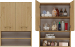Topeshop POLA MINI DK ARTISAN bathroom storage cabinet Oak