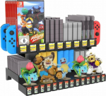 JYS Organizer / Game Stand GAME BOY / SNES / N64 / NES / FC / SFC / HVC-MR / NDS3 / 3DS i Console do Nintendo Switch / Switch OLED / NS198