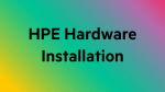 HPE Install ProLiant DL38x Service
