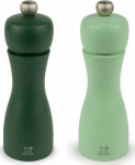 Peugeot Tahiti pepper/salt mill set 2 pieces 15 cm green