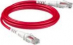 PatchSee TPC-SR-U/50 - 15.2 m - Cat6a - U/UTP (UTP) - RJ-45 - RJ-45 - Rot