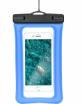 Partner Tele.com Universal AIRBAG Waterproof Case with Plastic Closure - niebieski
