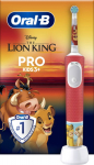 Oral-B Vitality Pro D103 Kids 3+ Lion King czerwony - Type: Rotary | Oscillating-rotating: | Power: battery | Accessories: