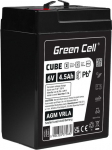 Green Cell Akumulator AGM VRLA 6V 4.5Ah IP54