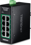 TRENDnet TI-PGLC80 - Version V1.xR - Switch - industrial, mini - 8 x 10/100/1000 (PoE+)
