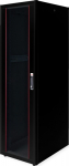 ROLINE Basic - Schrank Netzwerkschrank - glass door, 600x800 WxD - RAL 9005, Jet Black - 42HE - 48.3 cm (19")