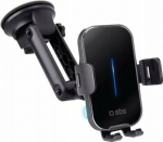 Wireless charger holder SBS TESUPEXTWIR15W 15W - czarny
