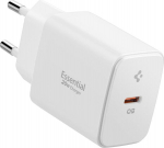 Charger Spigen Essential EE201EU 1-port USB-C Network Charger 20W White