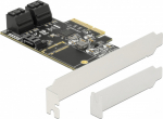 Delock PCI Express Card x4 > 5 x internal SATA