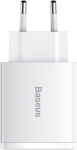 Baseus Compact wall charger PD /30W / 1x USB-C /2x USB