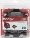 Evolis Badgy - YMCKO - Ink ribbon cassette - for Badgy