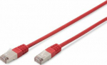 Digitus Patchcord CAT 5e, SF/UTP, 10m, czerwony (DK-1531-100/R)