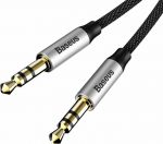Cable Baseus Jack 3.5mm - Jack 3.5mm 1m czarny (27890-MP)
