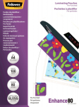Fellowes Laminating Pouches Enhance 80 micron - 80 micron - 100er-Pack - shiny - A4 (210 x 297 mm)