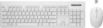 Rebeltec Wireless Whiterun keyboard kit+mysz, white, wireless technology 2.4Ghz