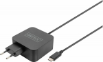 Digitus | Notebook Charger USB-C Power supply 65W PD3.0 | DA-10071 | Black