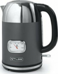 Czajnik Muse Muse Kettle | MS-020DG | Cordless | 2200 W | 1.7 L | Stainless steel | 360&deg; rotational base | Stainless steel/Black