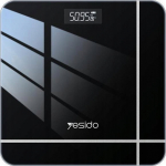 Berlinger Haus yesido Bathroom Scale MG09 do 150kg Electronic, BLACK / CZARNY