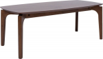Coffee table HAYDIE 120x60xH45cm, walnut
