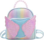 Lean Children's Backpack Shiny Wings Pearls Blue 22cm