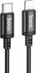 Kabel USB Hoco USB-C - Lightning 2 m Czarny