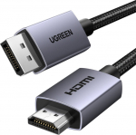 Kabel Ugreen DisplayPort - HDMI 3m czarny (UGR5778)
