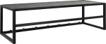 Clothes rack SEAFORD 77x28xH22cm, black