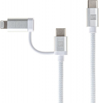 Kabel USB USB-C - Lightning 1 m White (ERPW2CL100-WH)