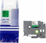 Tape BROTHER TZE-731 12mm x 8m black on green replacement