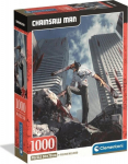 Clementoni CLE puzzle CompactAnime ChainsawMan 1000 37508