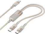 Kabel USB Hoco USB-C - USB-C 1.2 m Gold